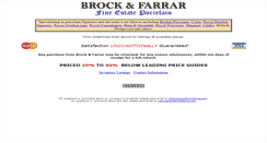 Desktop Screenshot of brockfarrar.com